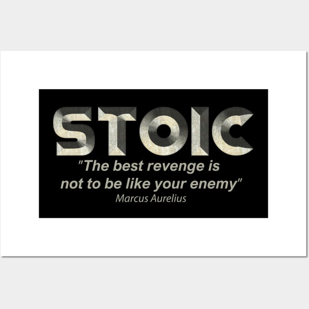 Stoic quote Wall Art by emma17